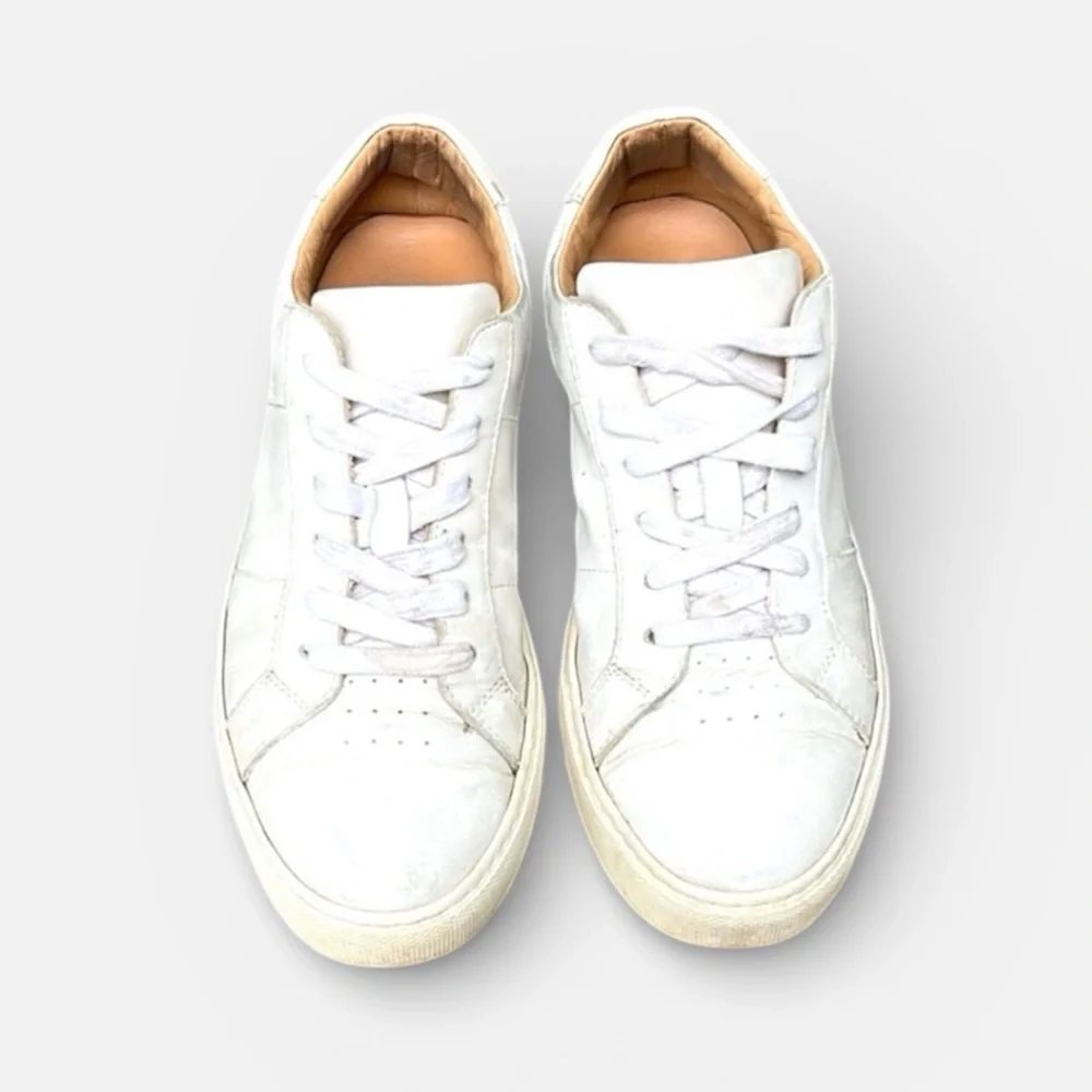Greats Royale Leather Sneakers in White Size 8